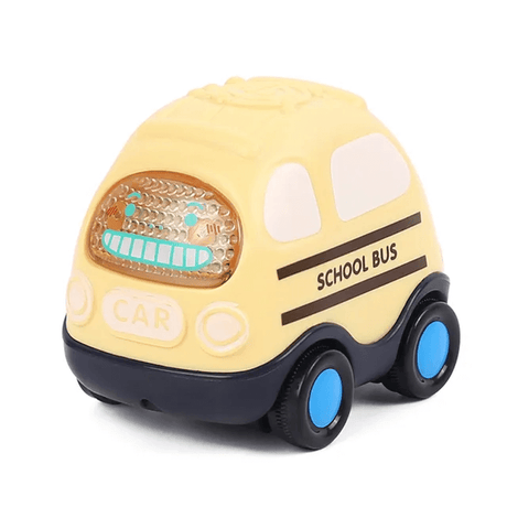 Mini Dragbakningsbil för Småbarn – Gummibilsdesign och Utbildande Lek