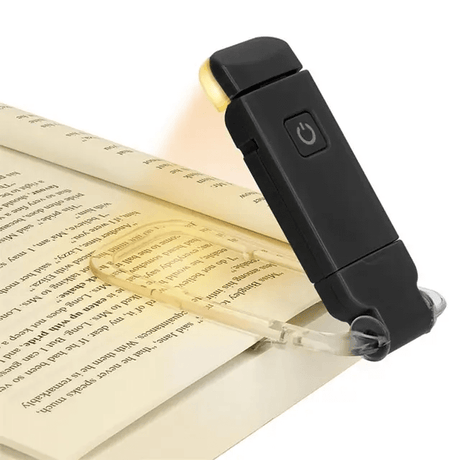 USB-laddningsbar Bok- & Läslampa