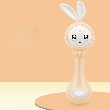 Baby Rattle med Blinkande Ljus och Musik – Greppvänlig och Säker