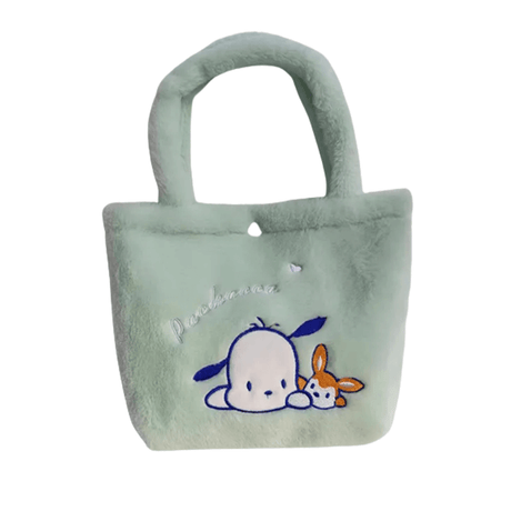 Sanrio Plyschväska – Bedårande Handväska med Cinnamoroll, Melody & Kuromi