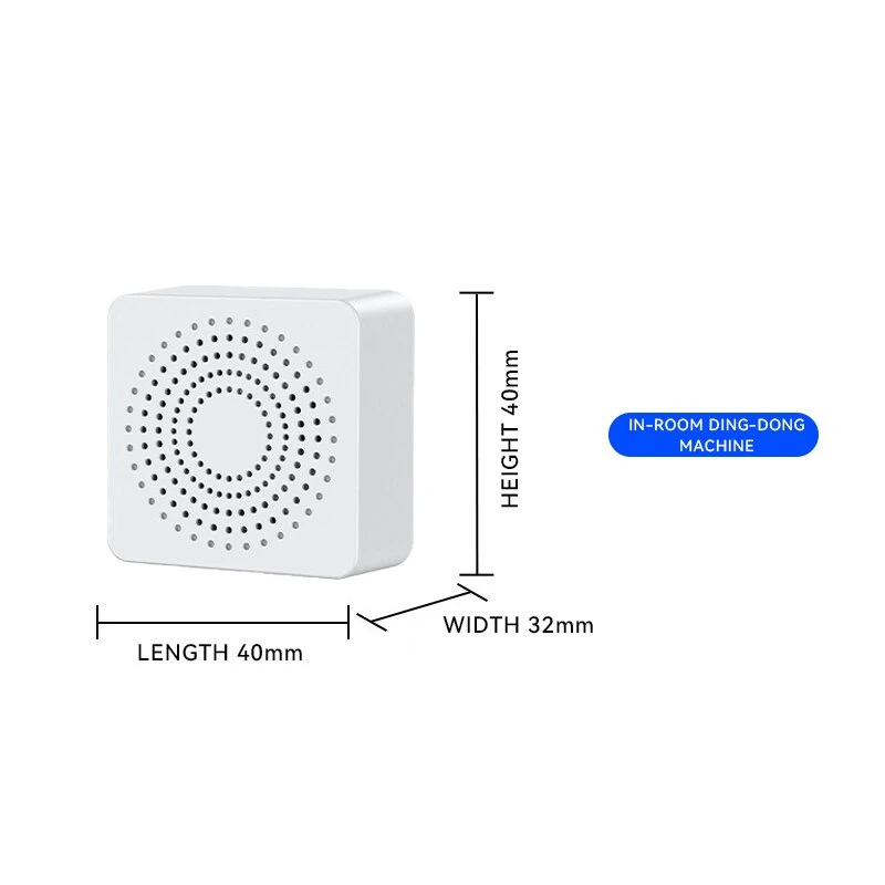 Smart Trådlös Dörrklocka med Kamera – WiFi Video Dörrklocka
