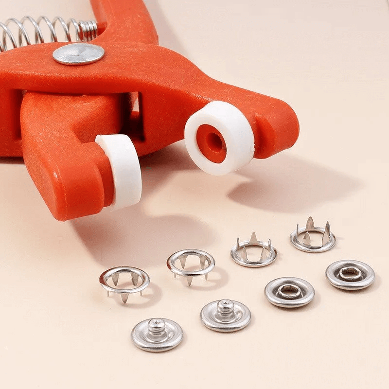 DIY Metall Tryckknapp Verktyg – Precisionsverktyg för Kläder, Läder och Hantverk