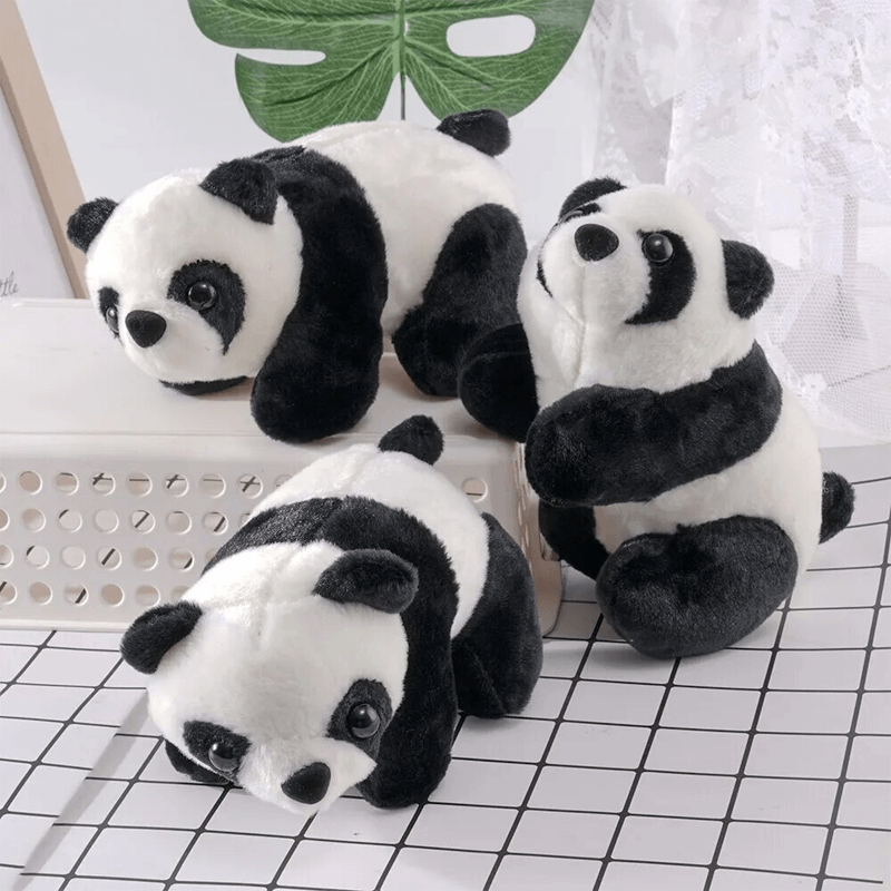 Mjukt Pandagosedjur – Realistisk Panda Docka för Alla Åldrar
