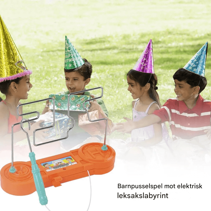 Elektrisk Labyrintleksak 3D – Interaktivt Pussel med Ljus & Ljud för Barn