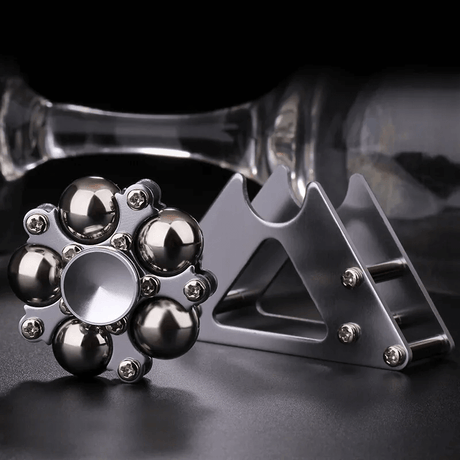 Metall Fidget Spinner – Stresslindrande, ADHD- och Ångesthjälp för Barn & Vuxna