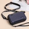 Travel bag-inspired crossbody bag