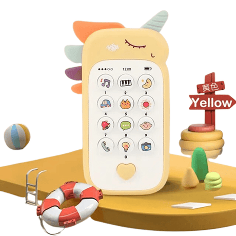 Sensorisk Babyleksak Telefon – Stimulerar Sinnesutveckling och Lek