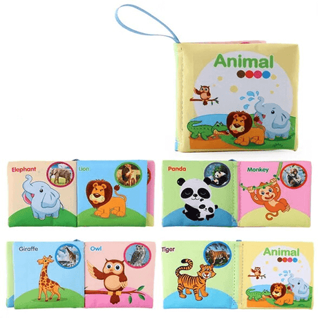 Baby Discovery Books – Tygböcker för Tidig Lärande & Sensorisk Upptäckt