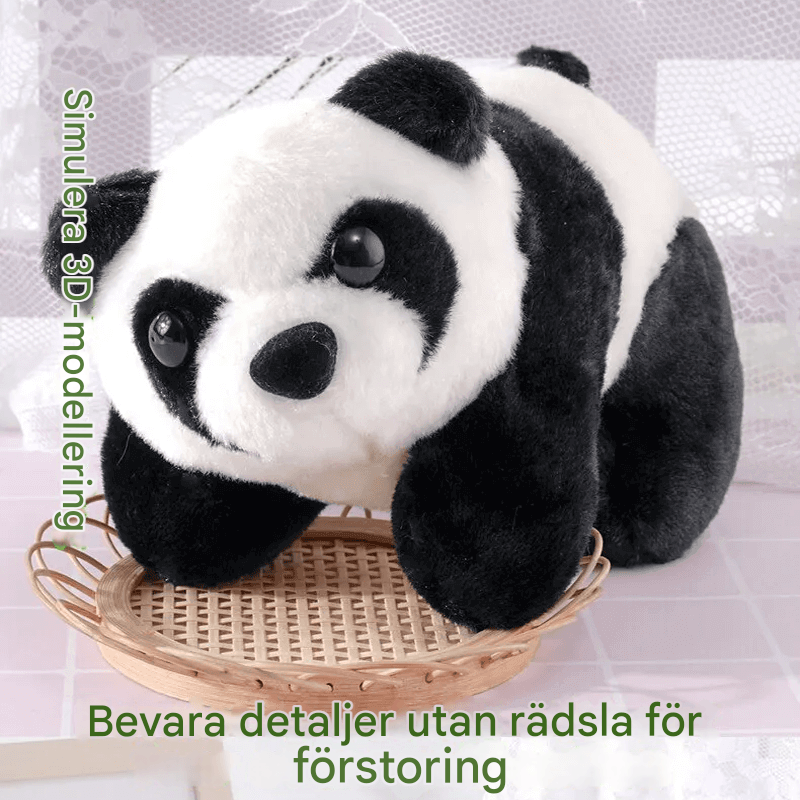 Mjukt Pandagosedjur – Realistisk Panda Docka för Alla Åldrar