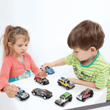 Barnens Mini Racingbilar Set – Robust Konstruktion och Återfjädring