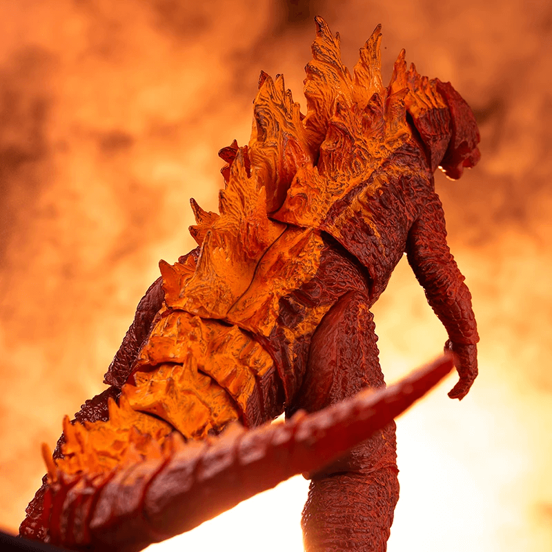 Godzilla Actionfigur 18 cm – Ledad Monsterleksak för Barn och Samlare