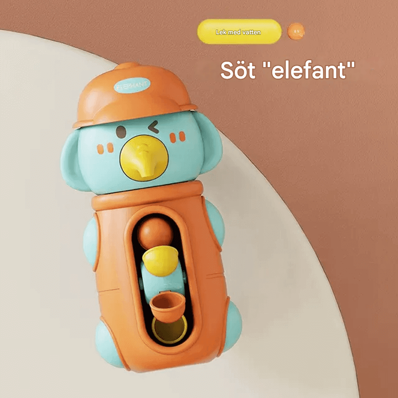 Badleksak Vattenhjul – Roterande Leksak för Småbarn, Batterifri