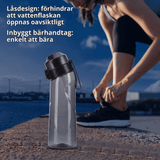 Air Vattenflaska med Doftringar 7 Kapslar 650ml