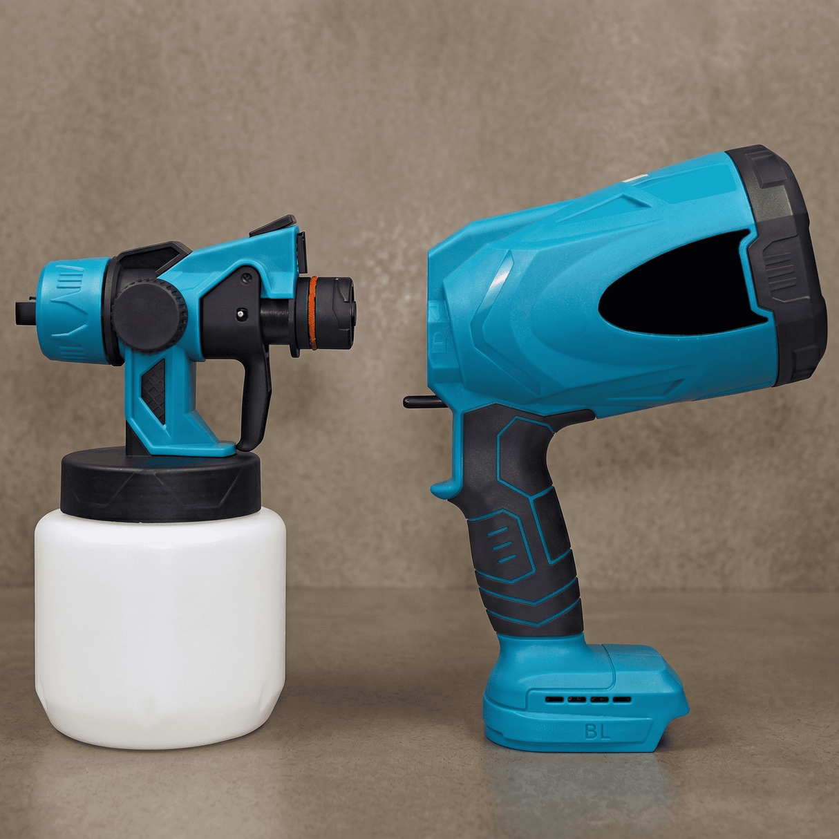 BIRGER – Trådlös Elektrisk Färgspruta 800 ml – 3 Sprutmönster för Möbler, Väggar och DIY