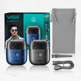 TrimAxis - Men's Triple Blade Electric Shaver, IPX7 Water Resistant Design & USB Type-C Quick Charge