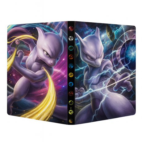 Poke Card Collector Album - 240 Card Pockets, Perfect for Collectors