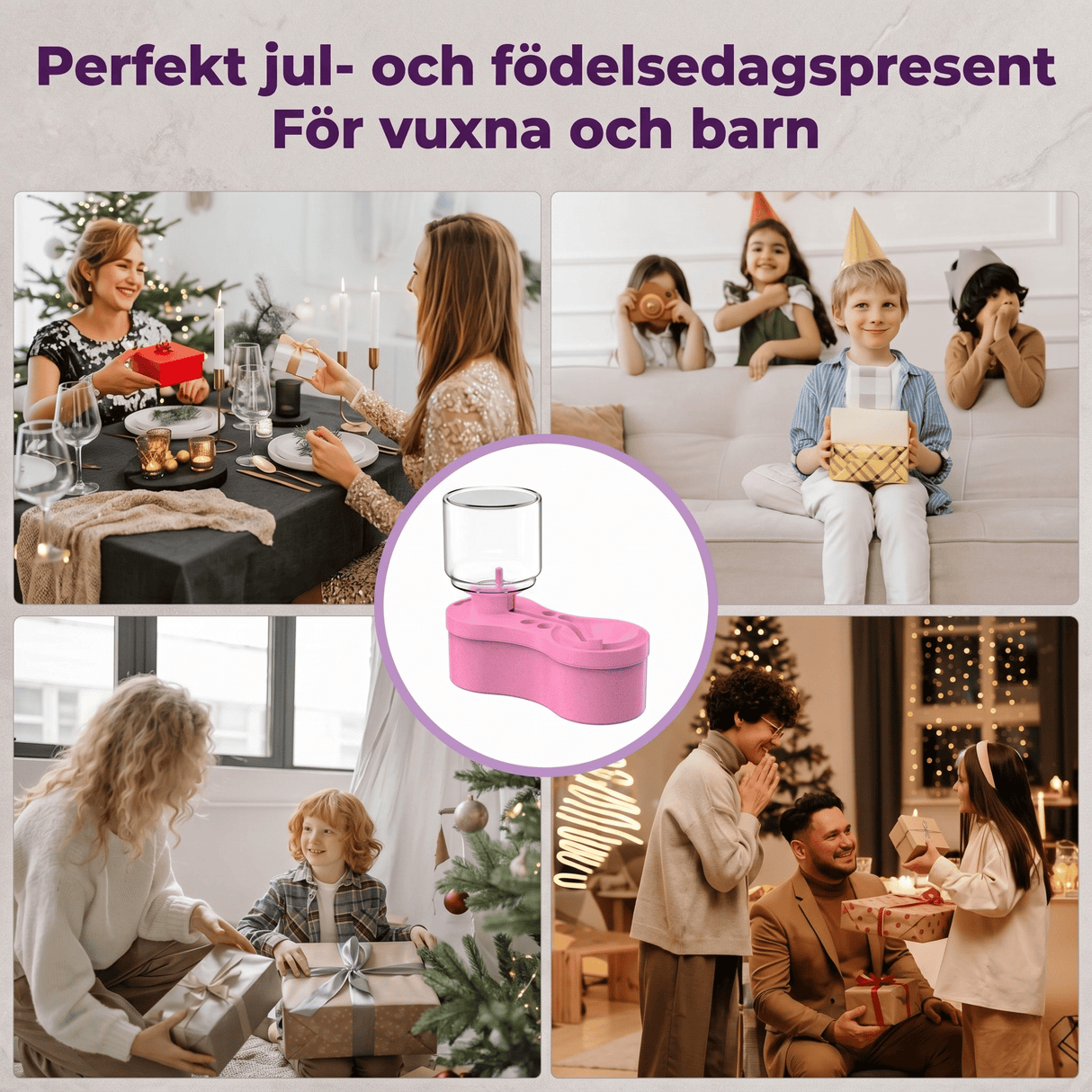 ClearRinse – Automatisk Penseltvätt med Vattencirkulation och Tömningsknapp – Portabelt Rengöringsverktyg