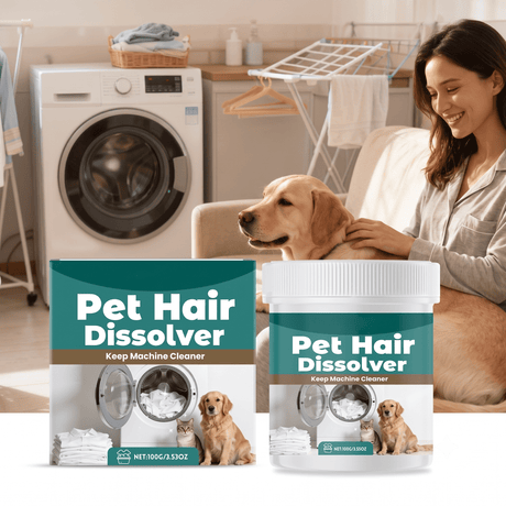 FurMelt – Poudre de lessive pour machine à laver éliminant les poils d'animaux