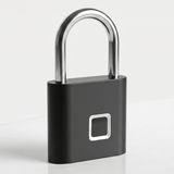 LockPrint – Smart Fingeravtryckslås med USB-laddning – Vattentätt Hänglås för Skåp, Dörr och Förvaring