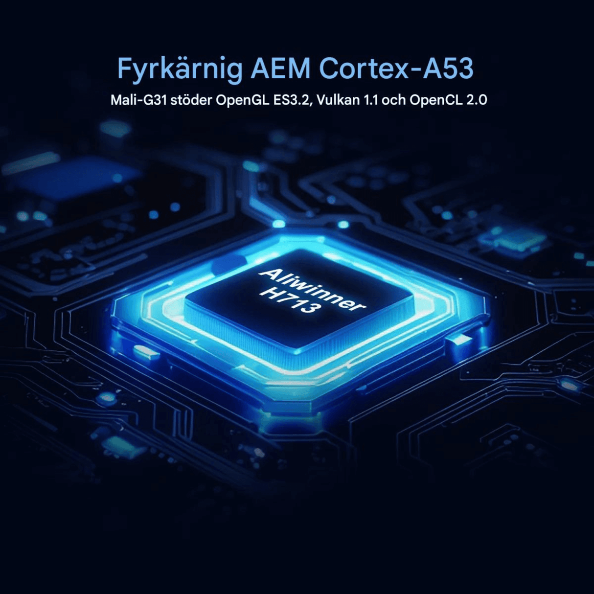 LumiCast View – Magcubic HY300 Pro+ Miniprojektor med Android 11, WiFi 6 og 720P LED-billede til hjemmebiograf og underholdning