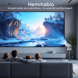 LumiCast View – Magcubic HY300 Pro+ Miniprojektor med Android 11, WiFi 6 og 720P LED-billede til hjemmebiograf og underholdning