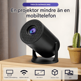 MiniBeam – Trådløs miniprojektor med skærmdeling, 500 ANSI-lumen og 16:9-understøttelse til hjemmet, kontoret og rejser