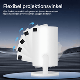 MiniBeam – Trådløs miniprojektor med skærmdeling, 500 ANSI-lumen og 16:9-understøttelse til hjemmet, kontoret og rejser