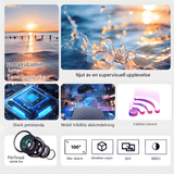 MiniBeam – Trådløs miniprojektor med skærmdeling, 500 ANSI-lumen og 16:9-understøttelse til hjemmet, kontoret og rejser