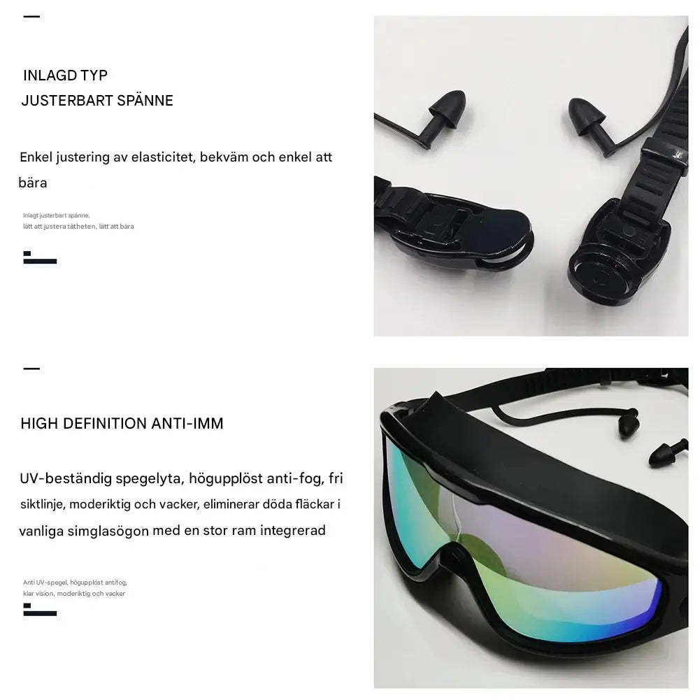 ProSwimming - Professional Swimming Goggles with Earplugs | Clarity and Comfort in the Water