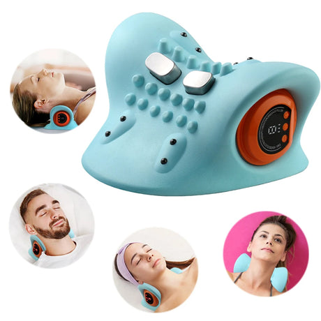 ThermaEase - Electric Neck Massage Pillow with Heat and EMS Technology