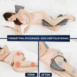 SleepAlign – Ergonomisk Minneskudde för Ben och Knän, Sidosovare – Minskar Smärta i Höft, Rygg och Ischias