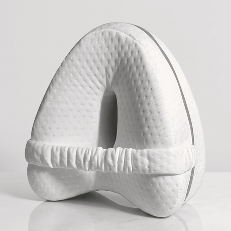 SleepAlign – Ergonomisk minneputepute for ben og knær, for de som sover på siden – Lindrer smerter i hofte, rygg og isjias