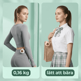 VortBreeze – Bærbar minivifte med klemme – 360° luftstrøm, 3 hastigheter og USB-lading