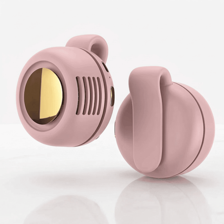 VortBreeze – Portabel Mini Fläkt med Klämma – 360° Luftflöde, 3 Hastigheter och USB-Laddning