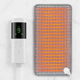WarmHaven – Eluppvärmd Värmedyna 30x60 cm för Rygg, Nacke och Axlar – Tvättbar med Timer och 9 Temperaturlägen