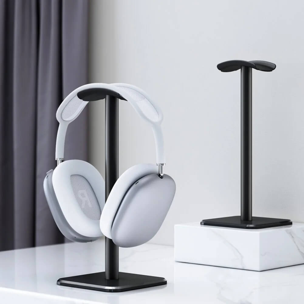 HeadSpace – Hörlursställ i Aluminium | Snygg och Platsbesparande Förvaring för Ditt Skrivbord