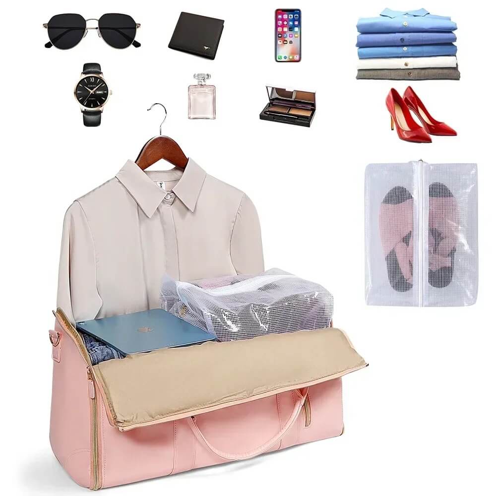 DuffEase - Large Capacity Foldable Suitcase
