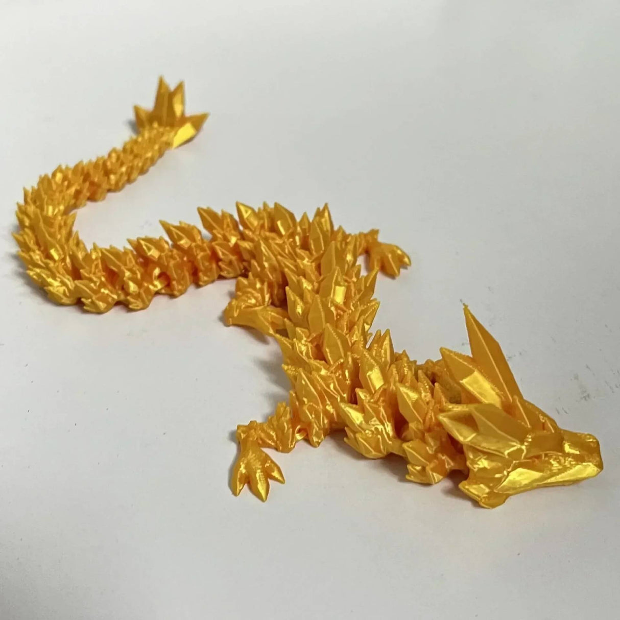 DrakeMorph - Rörlig 3D-printad Drakmodell för Dekor och Fantasi