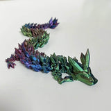 DrakeMorph - Rörlig 3D-printad Drakmodell för Dekor och Fantasi