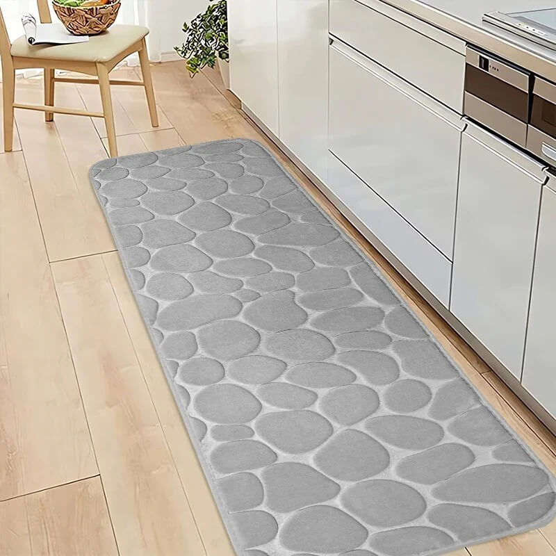 VelvioMat – Stor Badrumsmatta i Memory Foam | Halkfri, Mjuk & Absorberande Matta för Hemmet