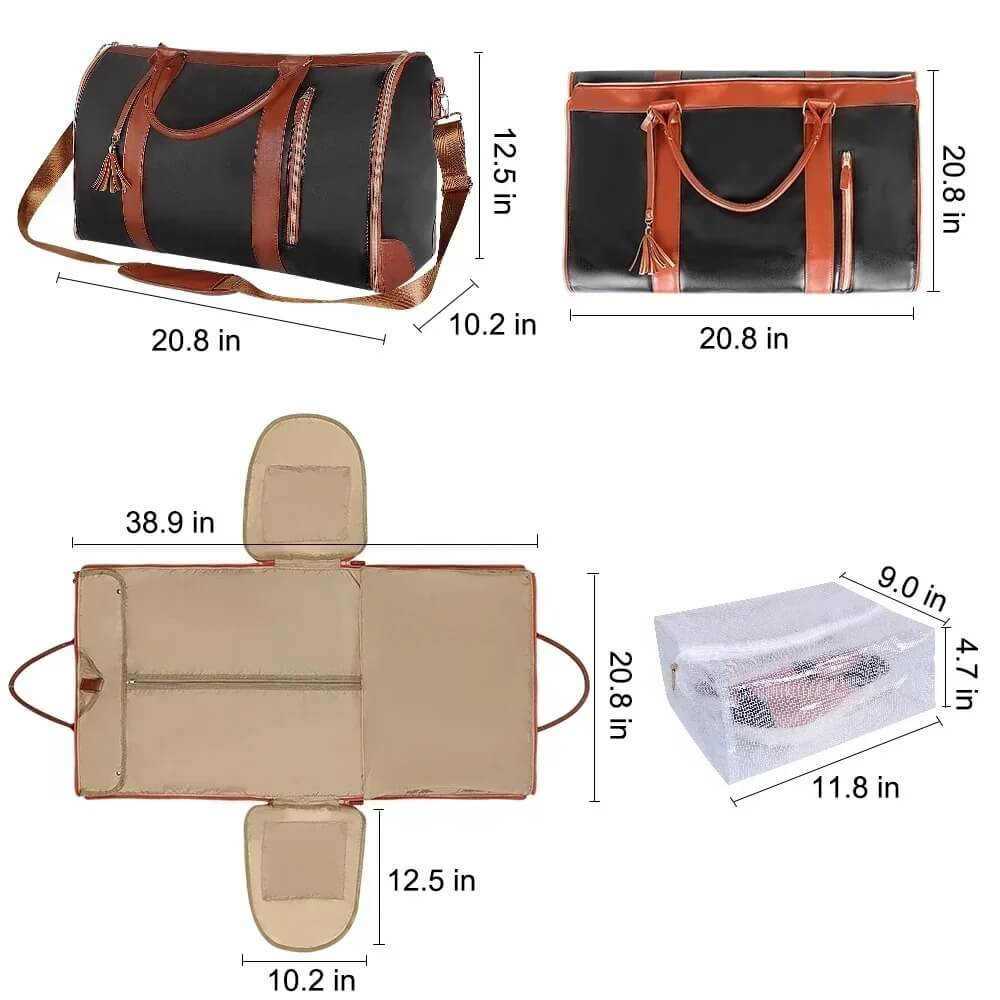 DuffEase - Large Capacity Foldable Suitcase