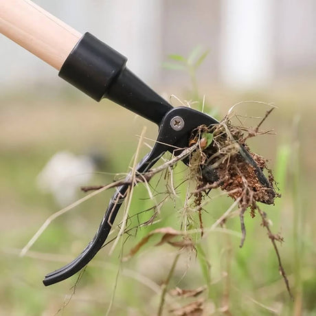 RootGrip - Kloliknande Ogräshuvud för Trädgårdsverktyg – Effektiv Rotborttagning i ett steg