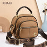 Women's PU Leather Crossbody Bag - Spacious Shoulder Bag with Adjustable Strap, Stylish & Practical Handbag