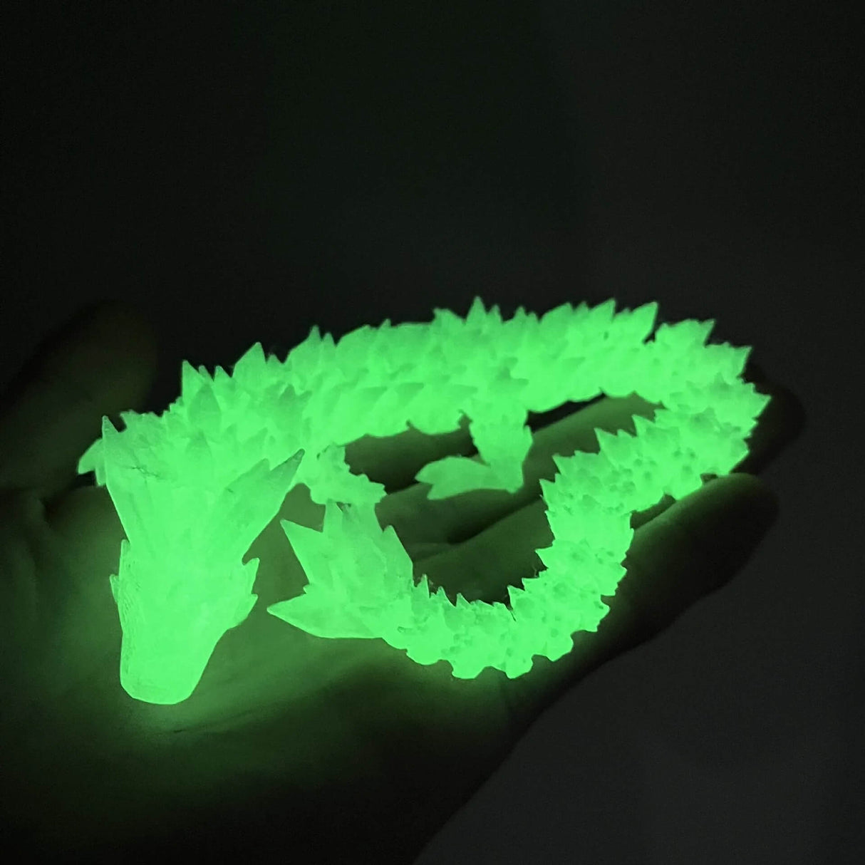DrakeMorph - Rörlig 3D-printad Drakmodell för Dekor och Fantasi