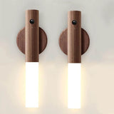 SensoRay – Trådlös LED-Nattlampa med Rörelsesensor | Elegant Trädesign och Uppladdningsbar