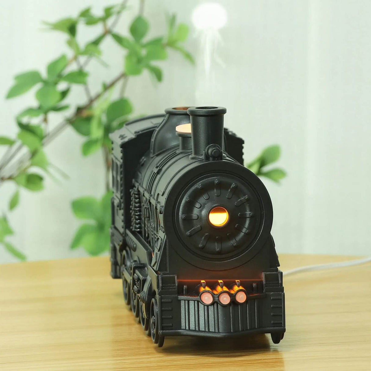 TrainAroma - Luftfuktare & Aromadiffusor med LED och Fjärrkontroll | Unik Tåginspirerad Design