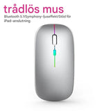 VibeGrip – Trådlös RGB Ergonomisk Mus | Stil, Komfort och Precision i Ett
