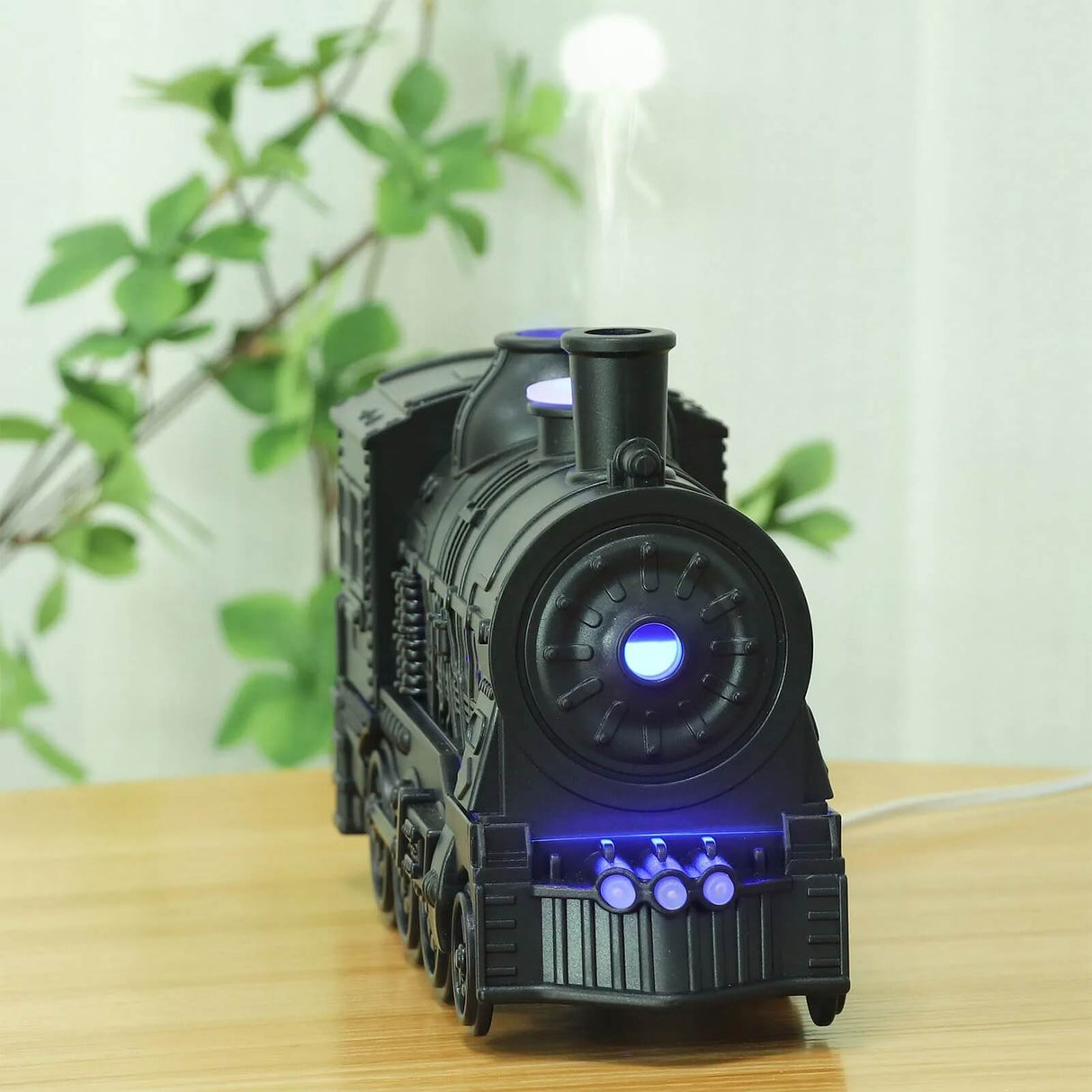 TrainAroma - Luftfuktare & Aromadiffusor med LED och Fjärrkontroll | Unik Tåginspirerad Design