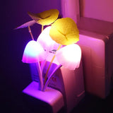 GlowLush – Sensorstyrd LED Nattlampa med Svampdesign | Mjuk Belysning för Drömmiga Kvällar