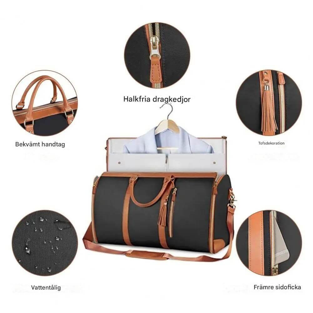 DuffEase - Large Capacity Foldable Suitcase